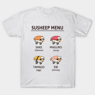 Susheep Menu T-Shirt